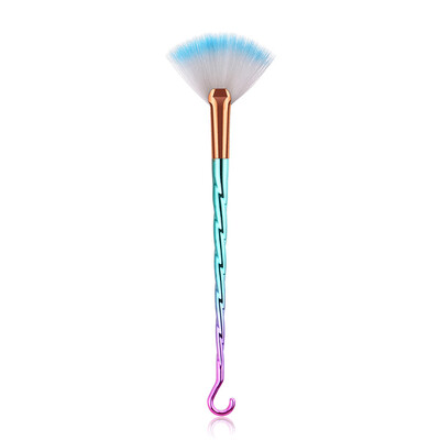 

Gobestart 1 Pcs Makeup Brush Facial Mask Fan Brush Cosmetics Blending Brush Tool