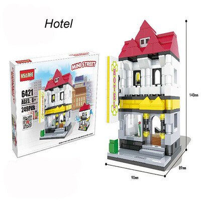 

Tailored City Double Mini Street View Series 3D Building Block Puzzle Child Baby Toys