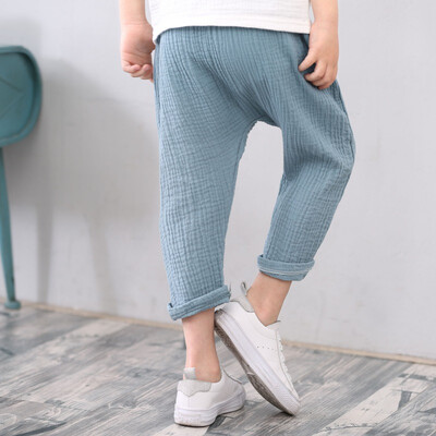 

Global Sales Summer Casual Children Cotton Knickerbockers Capris Kids Bloomers Anti-mosquito Pants