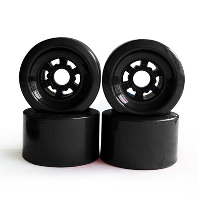 

4Pcs Set Electric Skateboard Large Wheels Shock Absorber Longboard 85A Durable