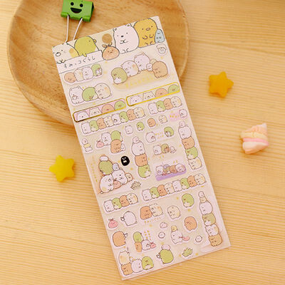 

Cute Korean Style Rabbit Stickers PVC Sticker for DIY Scrapbooking Diary Phone Kids Favor Handbook Decorative Stickers