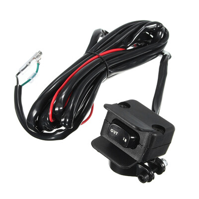 

Motorcycle ATVUTV 3Meters 12V Winch Rocker Switch Handlebar Control Line Warn Accessories