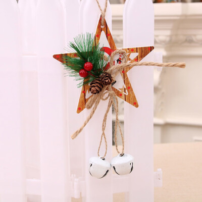 

Tailored Christmas Xmas Tree Hanging Pendant Wind Bell Door Hanging Decoration