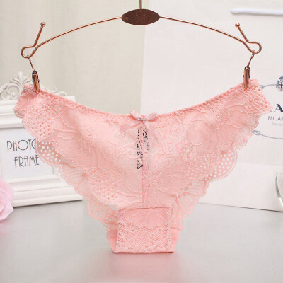 

Sexy Women Lace Panties Low Waist Cotton Crotch Briefs Underwear Women Soft&Breathable Lingerie