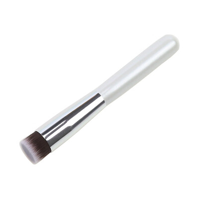 

BB Cream Makeup Foundation Multifunctional Wooden Handle Flat Head Concealer Makeup Brushes