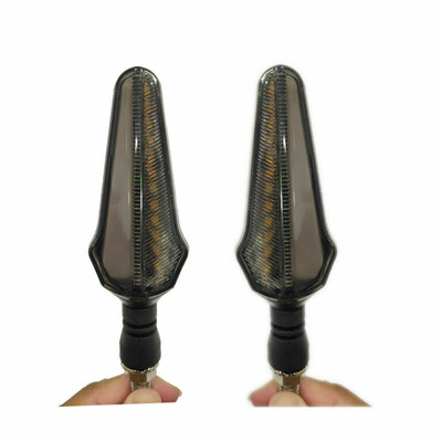 

4x Universal Motorcycle Bike LED Amber Red Turn Signal Blinker Light Indicators