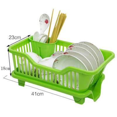 

Plastic Cutlery Holder Kitchen Multifunctional Wrought Iron Chopsticks Rack Drain Storage Basket Kitchen Sink Hanging Basket