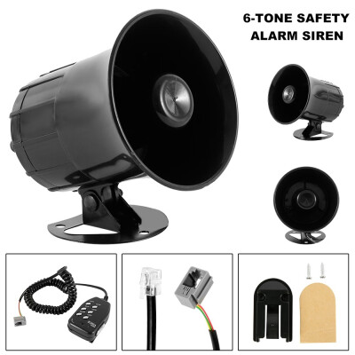 

Willstar 6-tone Safety Alarm Siren Car Motorcycle MegaphoneFire Alarm Police Siren