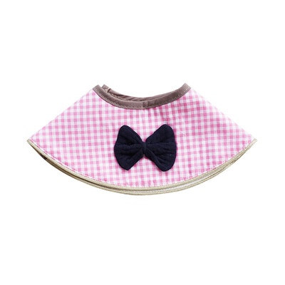 

Baby Bibs Burp Cloth Drooling Teething Waterproof Bibs Striped Bowknot Fake Tie Towels Cute Cotton