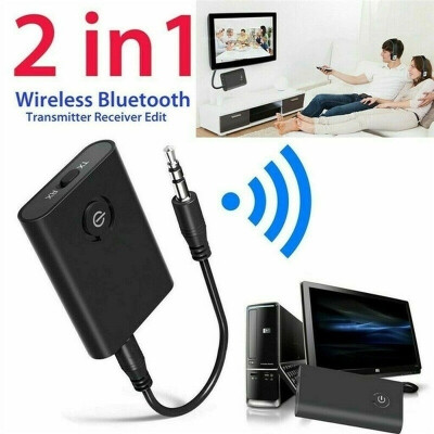 

Wireless Bluetooth 50 Transmitter & Receiver A2DP Audio 35mm Jack Aux Adapter