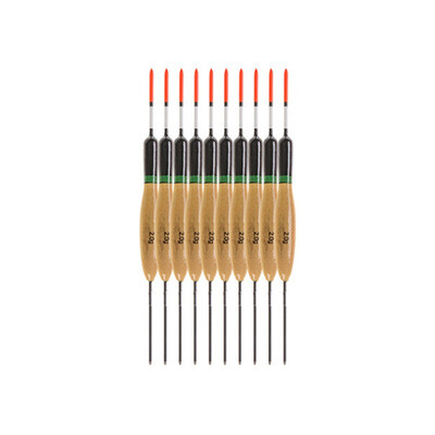 

10pcs Fishing Float Bobber Float Marked Bold Tail Fir Wood Fluorescent Fishing Light Float Fishing Accessories