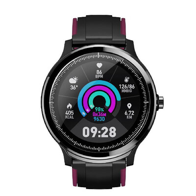 

SN80 Smart Watch 13inch Screen BT42 Waterproof Pedometer Calories Alarm Sports Smartwatch for Android 44 iOS 90&above Bl