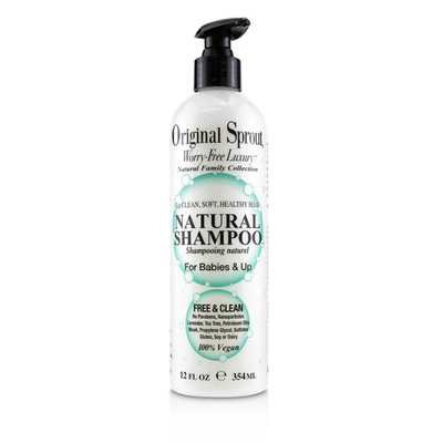 

ORIGINAL SPROUT - Natural Family Collection Natural Shampoo For Babies & Up - Clean Soft Healthy Hair 354ml12oz