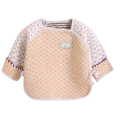 

Autumn Baby Boy Girl Coat Tops Long Sleeve Floral Printing Sleepwear Kids Casual Blouse