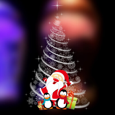 

Tailored Christmas Tree Removable Furniture Vinyl Window Wall Sticker Decoration