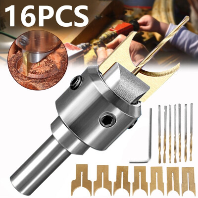 

16PcsSet Wooden Bead Maker Beads Drill Bit Milling Cutter Set Woodworking Tool Kit