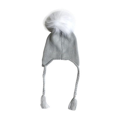 

Hat For a Girl Baby Newborn Accessories Hats For baby Photo Props Baby Autumn Winter knitted pearl hair ball cap