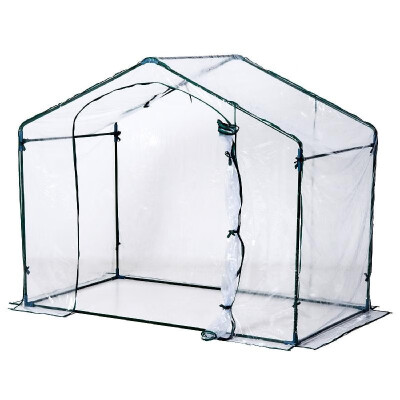 

6 x 35 x 5 Outdoor Portable Walk-In Greenhouse w Clear PVC Cover