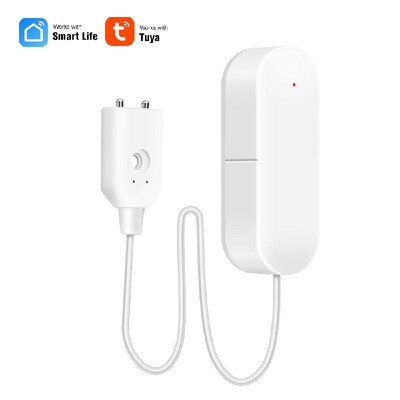 

WIFI Water Leakage Detector Water Leak Sensor Wireless Water Level Detector Water Leak Alarm Sensor Home Waterproof Smart Remote N