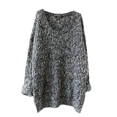 

2019 Autumn Winter Fashion Female Loose Sweaters Round Neck Women Sweaters Pullovers Long Sleeve Knitted Sweater