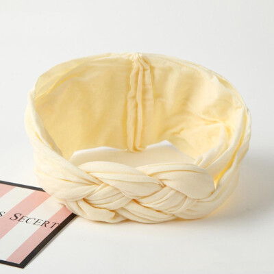 

Newborn Girls Baby Toddler Turban Solid Soft And Comfortable Knot Hair Band Headwear