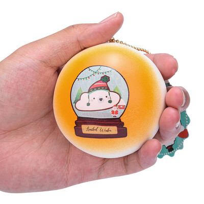 

Siaonvr Clouds Bread Pendant Scented Charm Slow Rising Collection Stress Reliever Toys