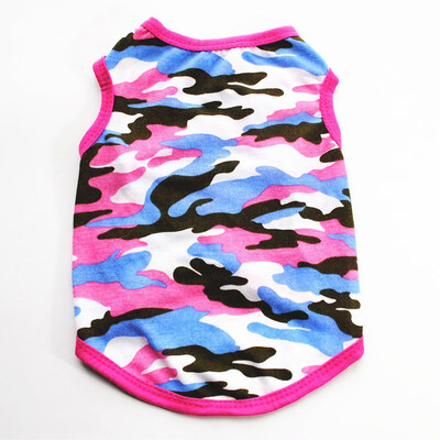 

Size Xs- Small Pet Dog Puppy Cat Clothes Pet Apparel Soft Pet Camouflage Vest Costume T-Shirt