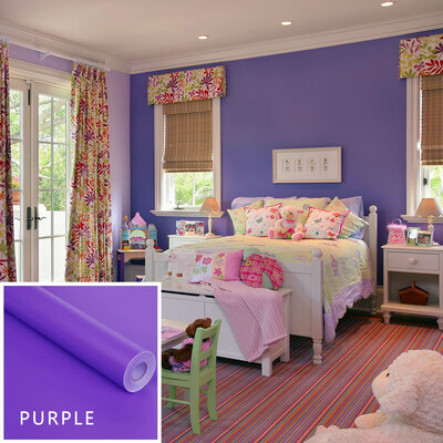 

Toponeto Kind Color Shiny Furniture Refurbished Stickers Pvc Removable Wallpaper Home De