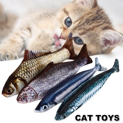 

4PCS Cat Toys Mintfish