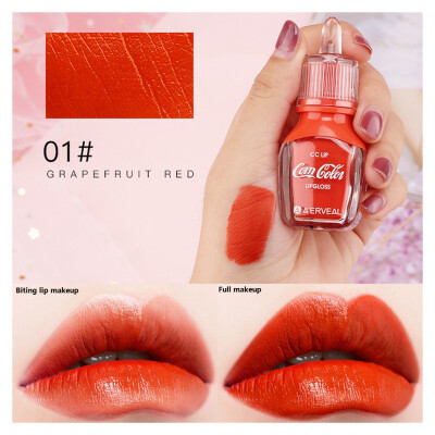 

4 Colors Liquid Lipstick Surface Lip Gloss Tint Lasting Moisturizing Lips Makeup Non-stick Cup Lip Glaze