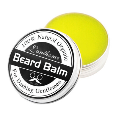 

Mens Natural Beard Hair Wax Cream Organic Beard Conditioner Leave in Styling Moisturizing Effect Beard Care