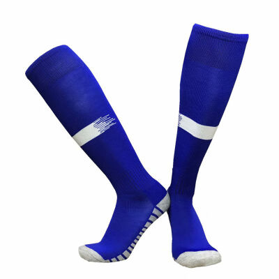 

1 Pair Adult Football Sport Socks Long Tube Compression Non-slip Towel Bottom Soccer Training Stocks