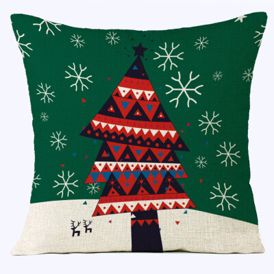 

Tailored Christmas Series Sofa Bed Home Decoration Section Pillowcase Holiday Xmas