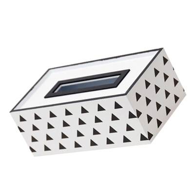 

Printing Paper Rack Elegant Royal Office Car Home Rectangle Shaped Tissue Box Container Towel Napkin Tissue Holder