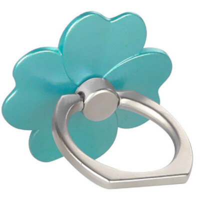 

Trendy 2Pcs Four Leaf Clover Phone Finger Ring Holder Flower Phone Stand Rotating Phone Ring Holder for Mobilephone Cellphone