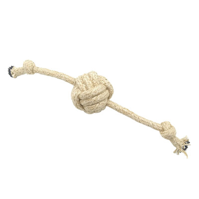 

Gobestart Pet Dog Chews Cotton Rope Knot Ball Grinding Teeth Odontoprisis Toy