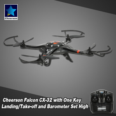 

Original Cheerson CX-32 4CH 6-Axis Gyro RC Quadcopter with One Key LandingTake-off&Barometer Set High Without Camera