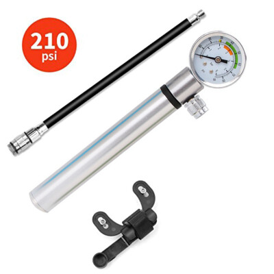

Outdoor gadgets portable bicycle high pressure pump mountain bike law mouth pump mini