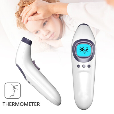 

LCD Digital Non-contact IR Infrared Thermometer Forehead Body Temperature Meter