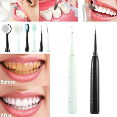 

1 Set Ultrasonic Electric Tooth Cleaner Dental Stain Polisher Cleaning Tool