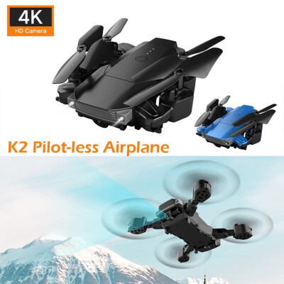 

NEW K2 Heavy Duty Foldable Drone withwithout Camera 7201080P4K Remote Control Aircraft Maintain Camera Drone