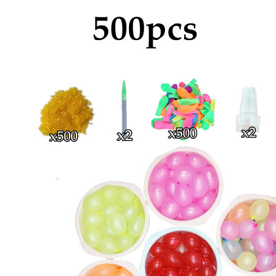 

1444pcs Water Balloons Refill Package Funny Summer Outdoor Toy Water Balloon Bombs Summer Novelty Gag Toys For Children