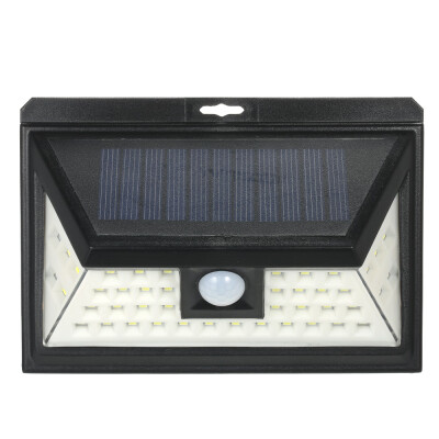 

44 LEDs Solar Power PIR Motion Sensor Wall Light Outdoor Yard Garden Lamp Waterproof