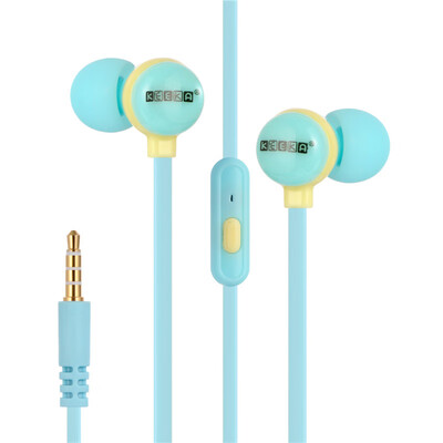 

KeeKa EE-39 In-Ear Stereo Earphone for Iphone 6s Samsung Edge xiaomi LG Huawei HTC with storage box