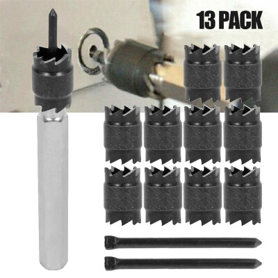 

13PCS 38 Tool Universal Double Sided Remover Spot Weld Cutter Set Separate Rotating Kit Metal Drill Bit Home Industrial