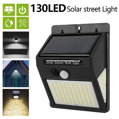 

Solar Streetlight 130LED Waterproof Solar PIR Motion Sensor Solar Wall Light Garden Lights Near Path Solar Light