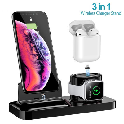 

Willstar Portable Wireless Charger Stand Charger Wireless Charger Three In One Charger Stand