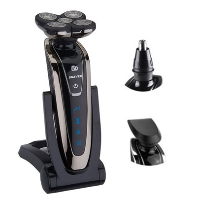 

Wetdry 5D Shaver For Men Electric Shaver Electric Razor Rechargeable body shaving machine waterproof beard shaver cleaning