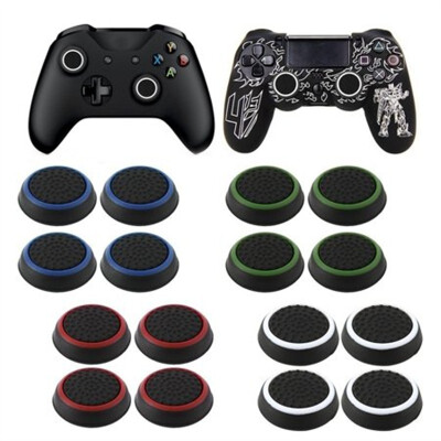 

4x Rubber Stick Cover Thumb Grip Caps For PS3 PS4 Xbox One 360 Analog Controller