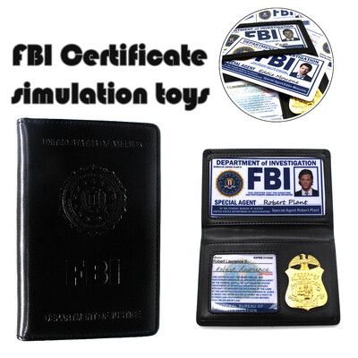 

FBI Cosplay Collection Police Card Holder Police ID Cards Cosers Accessory